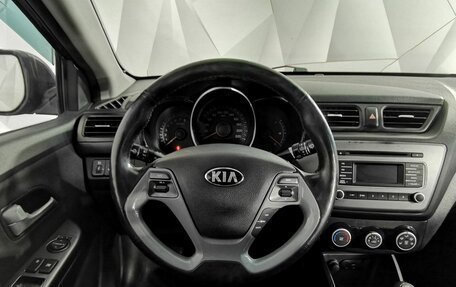 KIA Rio III рестайлинг, 2016 год, 995 000 рублей, 20 фотография