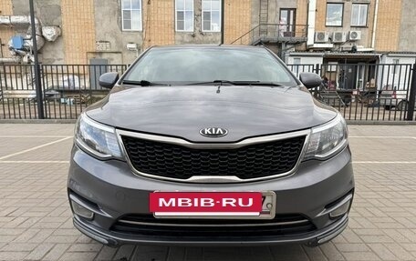 KIA Rio III рестайлинг, 2015 год, 910 000 рублей, 5 фотография