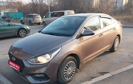 Hyundai Solaris II рестайлинг, 2018 год, 980 000 рублей, 3 фотография