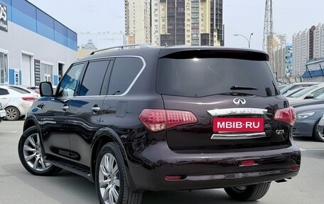 Infiniti QX56, 2013 год, 2 179 000 рублей, 3 фотография