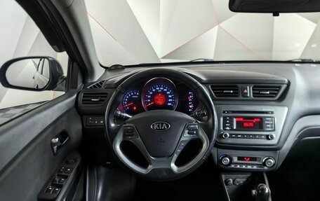 KIA Rio III рестайлинг, 2017 год, 997 000 рублей, 20 фотография