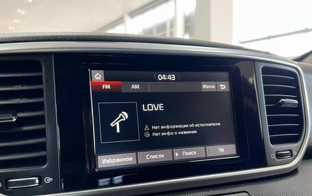 KIA Sportage IV рестайлинг, 2019 год, 2 095 000 рублей, 18 фотография