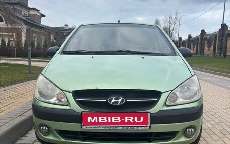 Hyundai Getz I рестайлинг, 2008 год, 395 000 рублей, 1 фотография