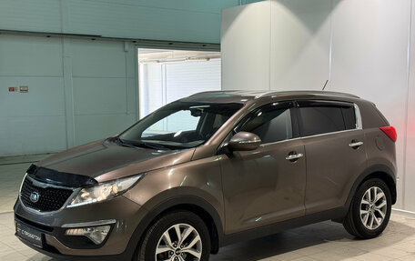 KIA Sportage III, 2015 год, 1 385 000 рублей, 2 фотография