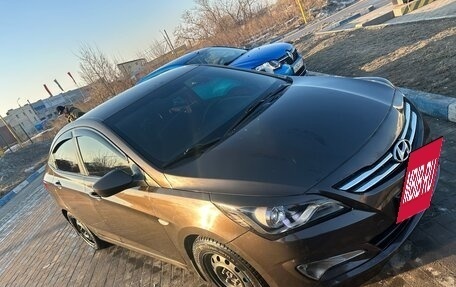 Hyundai Solaris II рестайлинг, 2015 год, 750 000 рублей, 10 фотография
