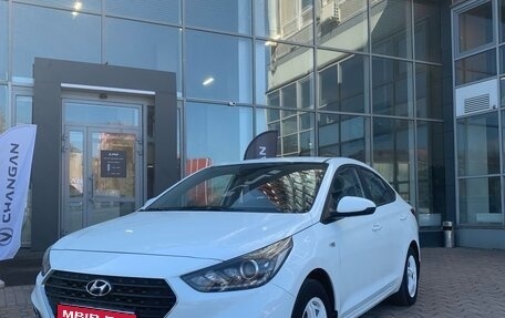 Hyundai Solaris II рестайлинг, 2017 год, 1 378 000 рублей, 1 фотография