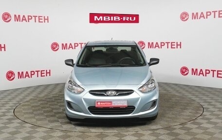 Hyundai Solaris II рестайлинг, 2011 год, 625 000 рублей, 2 фотография