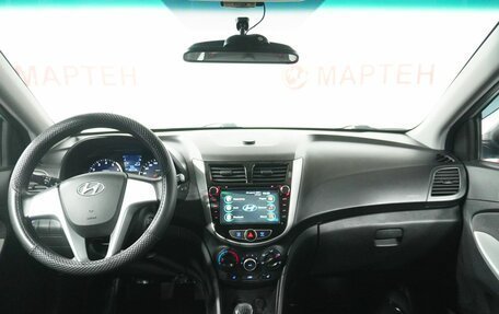 Hyundai Solaris II рестайлинг, 2011 год, 625 000 рублей, 15 фотография