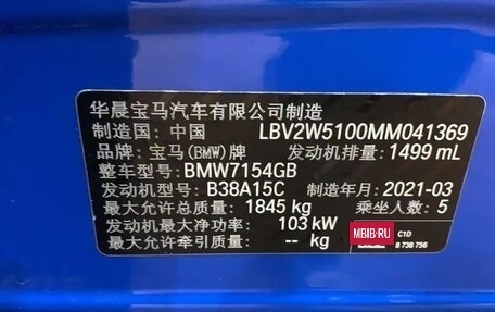 BMW 1 серия, 2021 год, 2 480 000 рублей, 3 фотография