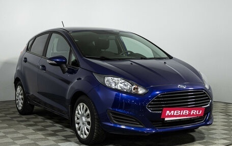 Ford Fiesta, 2018 год, 1 199 700 рублей, 3 фотография