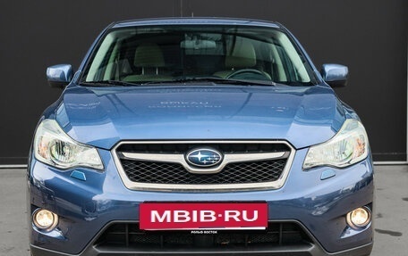 Subaru XV I рестайлинг, 2012 год, 1 390 000 рублей, 2 фотография