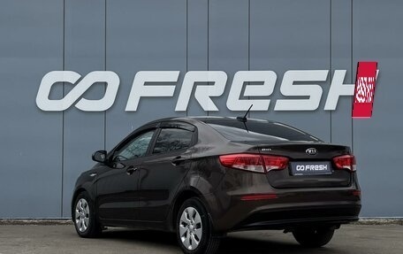 KIA Rio III рестайлинг, 2017 год, 989 000 рублей, 2 фотография
