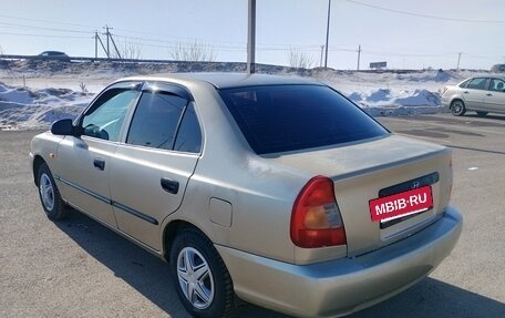 Hyundai Accent II, 2003 год, 169 000 рублей, 7 фотография
