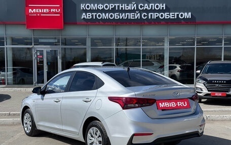 Hyundai Solaris II рестайлинг, 2018 год, 1 395 000 рублей, 6 фотография