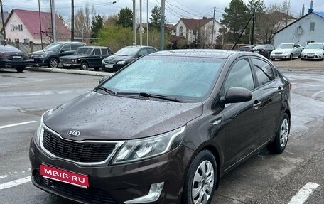 KIA Rio III рестайлинг, 2014 год, 870 000 рублей, 1 фотография