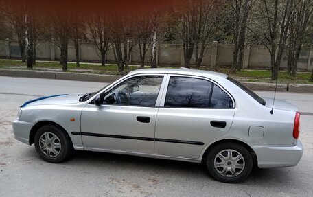 Hyundai Accent II, 2004 год, 318 000 рублей, 6 фотография