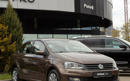 Volkswagen Polo VI (EU Market), 2017 год, 1 196 000 рублей, 2 фотография
