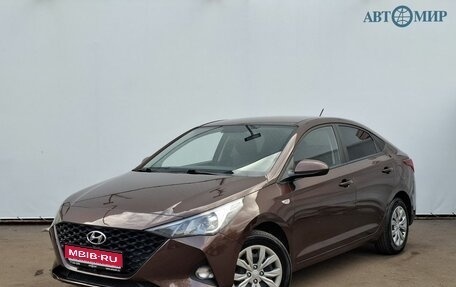 Hyundai Solaris II рестайлинг, 2021 год, 1 600 000 рублей, 1 фотография