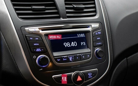 Hyundai Solaris II рестайлинг, 2014 год, 998 000 рублей, 19 фотография