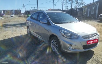 Hyundai Solaris II рестайлинг, 2012 год, 740 000 рублей, 1 фотография