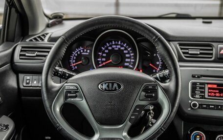 KIA Rio III рестайлинг, 2017 год, 1 098 000 рублей, 21 фотография