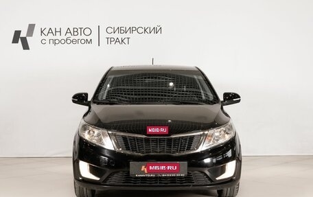 KIA Rio III рестайлинг, 2012 год, 762 100 рублей, 2 фотография