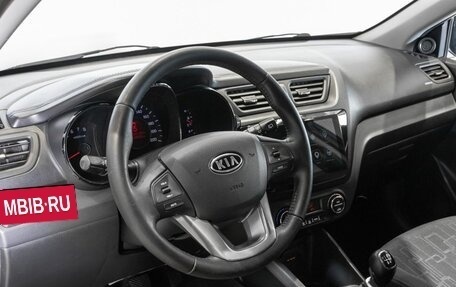 KIA Rio III рестайлинг, 2012 год, 762 100 рублей, 5 фотография