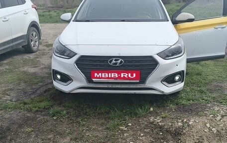 Hyundai Solaris II рестайлинг, 2018 год, 1 фотография