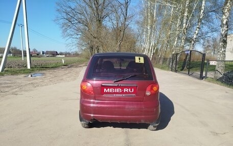 Daewoo Matiz I, 2006 год, 250 000 рублей, 6 фотография