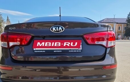 KIA Rio III рестайлинг, 2016 год, 1 350 000 рублей, 10 фотография