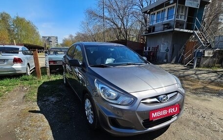 Hyundai Solaris II рестайлинг, 2011 год, 820 000 рублей, 2 фотография