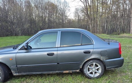 Hyundai Accent II, 2002 год, 200 000 рублей, 2 фотография