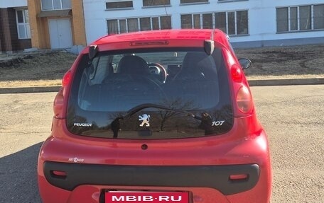 Peugeot 107 I рестайлинг, 2010 год, 350 000 рублей, 4 фотография