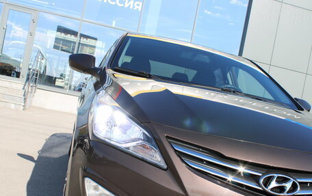 Hyundai Solaris II рестайлинг, 2015 год, 929 000 рублей, 28 фотография
