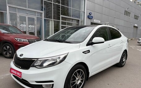 KIA Rio III рестайлинг, 2016 год, 1 099 000 рублей, 2 фотография