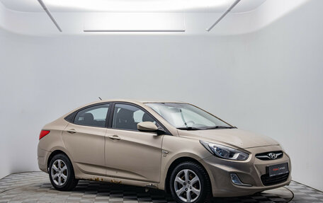 Hyundai Solaris II рестайлинг, 2011 год, 544 000 рублей, 3 фотография