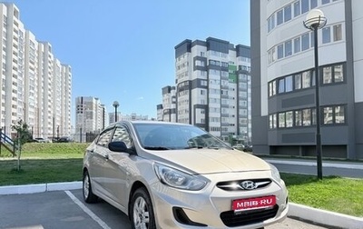 Hyundai Solaris II рестайлинг, 2011 год, 630 000 рублей, 1 фотография