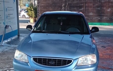 Hyundai Accent II, 2004 год, 380 000 рублей, 1 фотография