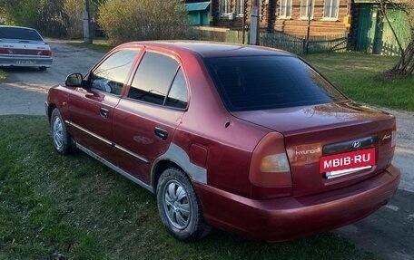 Hyundai Accent II, 2004 год, 190 000 рублей, 3 фотография