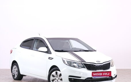 KIA Rio III рестайлинг, 2016 год, 999 000 рублей, 2 фотография