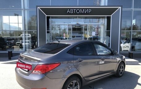 Hyundai Solaris II рестайлинг, 2015 год, 925 500 рублей, 5 фотография