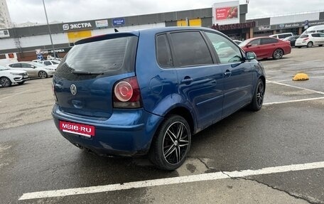Volkswagen Polo IV рестайлинг, 2007 год, 440 000 рублей, 6 фотография