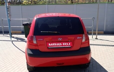 Hyundai Getz I рестайлинг, 2006 год, 4 фотография