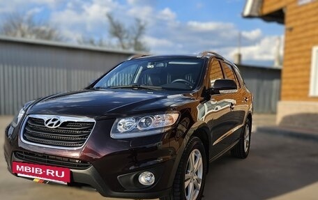Hyundai Santa Fe III рестайлинг, 2010 год, 1 550 000 рублей, 24 фотография