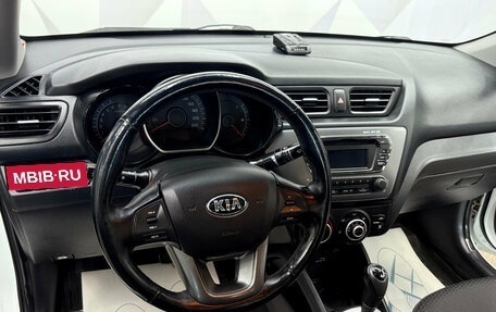 KIA Rio III рестайлинг, 2014 год, 995 000 рублей, 12 фотография