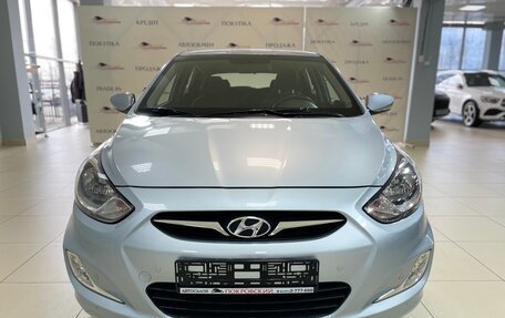 Hyundai Solaris II рестайлинг, 2011 год, 880 000 рублей, 3 фотография