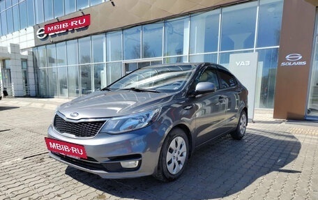KIA Rio III рестайлинг, 2016 год, 915 000 рублей, 3 фотография