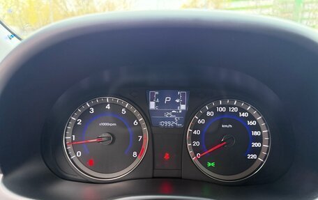 Hyundai Solaris II рестайлинг, 2015 год, 1 000 000 рублей, 14 фотография