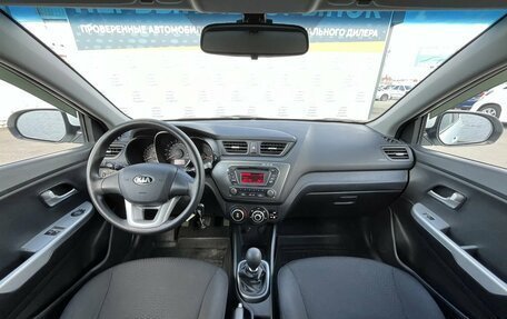 KIA Rio III рестайлинг, 2013 год, 1 200 000 рублей, 15 фотография