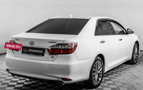 Toyota Camry, 2016 год, 1 780 000 рублей, 5 фотография